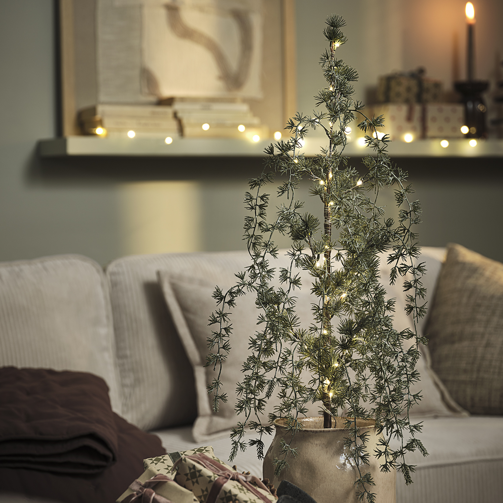 Dekoriere für ein gemütliches, minimalistisches Weihnachten