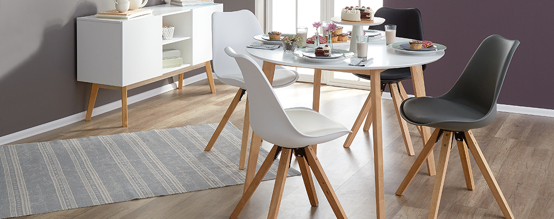 Mix & Match: Kombiniere Deine Esszimmerstühle