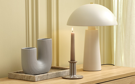 Bordlampe HANNIBAL 19xH25cm bambus | JYSK